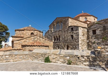 Church of Panagia Ekatontapiliani in Parikia, Paros island, Cyclades, Greece