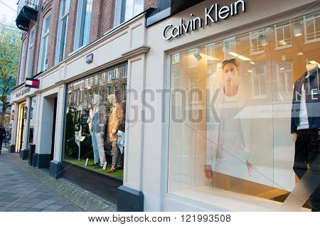 AMSTERDAM-APRIL 30: The P.C.Hooftstraat fashion street with luxurious brands on April 30 2015 in Amsterdam. P.C.Hooftstraat is a small street in a close neighborhood of the Rijksmuseum.