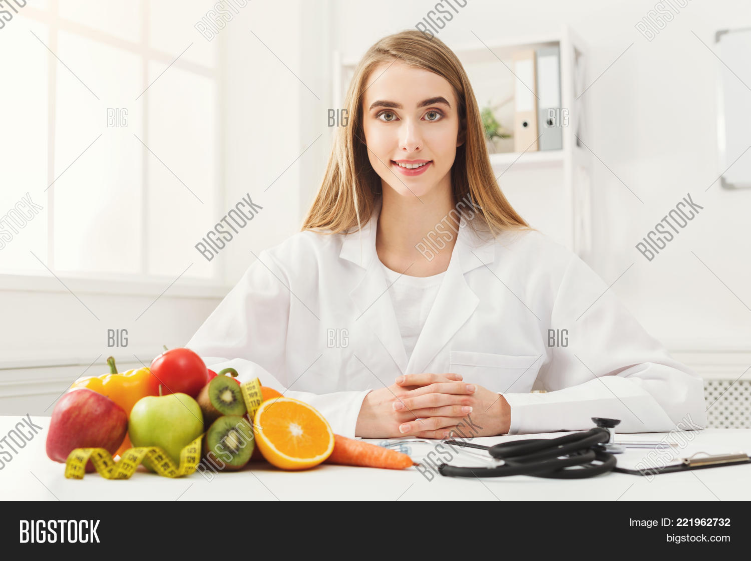 nutritionist desk image photo free trial bigstock nutritionist office