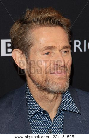 LOS ANGELES - JAN 6:  WIllem Dafoe at the 2018 BAFTA Tea Party Arrivals at the Four Seasons Hotel Los Angeles on January 6, 2018 in Beverly Hills, CA