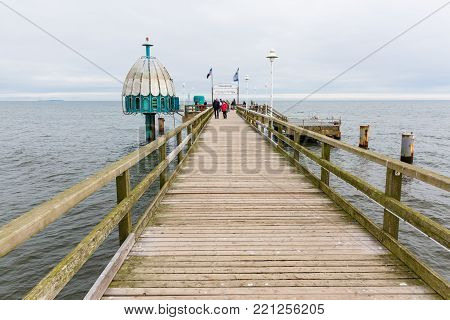 Promenade Of Zinnowitz, Usedom, Germany