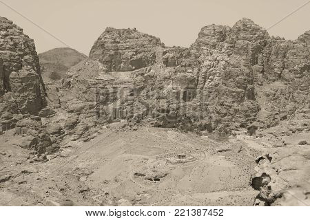 The Old Caste  And His Ruins In The Sky