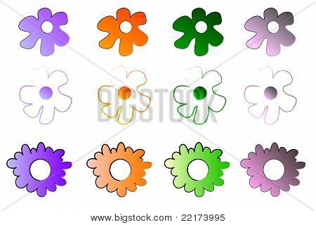 Set di fiori