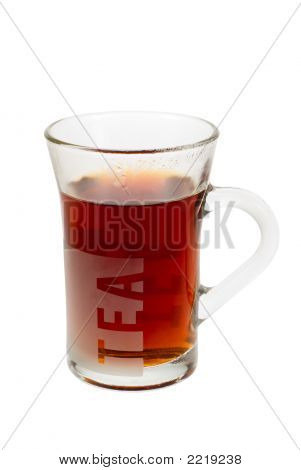 Sklenici horkého čaje
