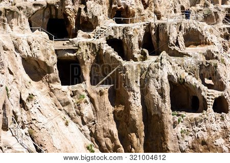 Floors Of Vardzia - Cave Monastery Complex Of 12th-13th Centuries In South Of Georgia, In Javakhetia