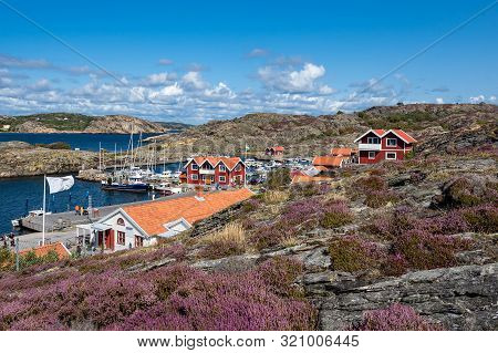 View To The Island Dyroen In Sweden.