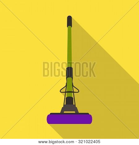 Vector Illustration Of Mop And Cleaner Icon. Collection Of Mop And Brush Stock Vector Illustration.