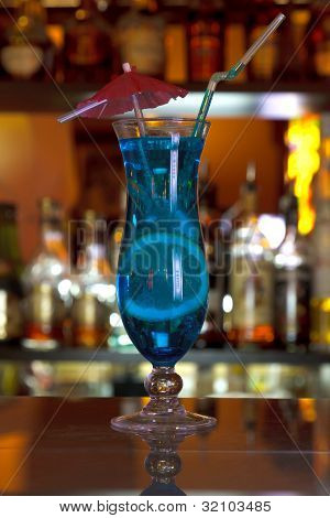 Blue Lagoon kokteyl