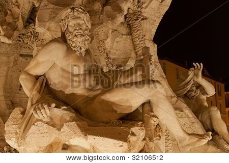 Quattro fiumi springvand