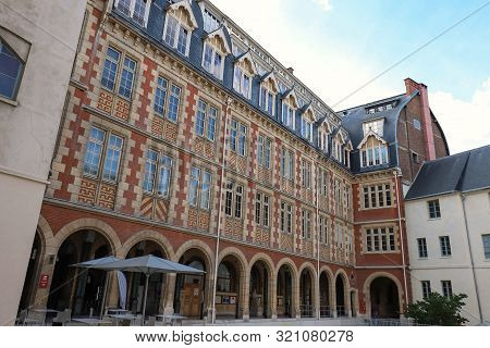 Paris, France - September 06 , 2019: Building Of Institute Catholique De Paris , Known As The Cathol