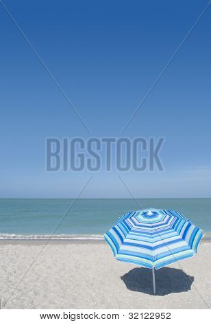 ร่มชายหาดที่หาดใน Captiva