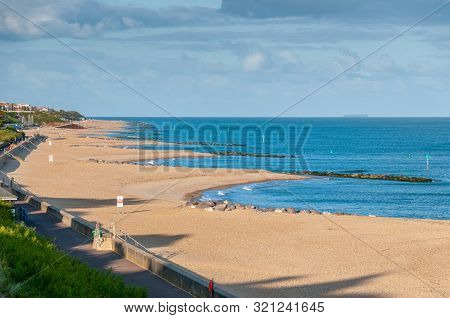 Golden Sands On The Clacton On Sea Shoreline