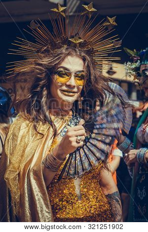 Kiev, Ukraine, 06.23.2019. Lgbt Parade, March Of Equality For The Rights Of Gays, Lesbians, Transves