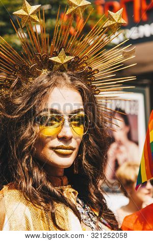 Kiev, Ukraine, 06.23.2019. Lgbt Parade, March Of Equality For The Rights Of Gays, Lesbians, Transves