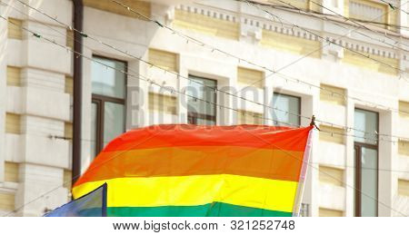 Kiev, Ukraine, 06.23.2019. Lgbt Parade, March Of Equality For The Rights Of Gays, Lesbians, Transves
