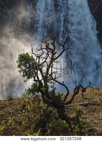Landscape View Near The Blue Nile Falls, Tis-isat In Ethiopia, Africa