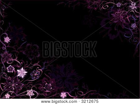 Emo Floral bakgrund