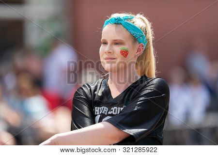 Buckhannon, West Virginia, Usa - May 18, 2019: Strawberry Festival, Members Of The Upshur County Twi