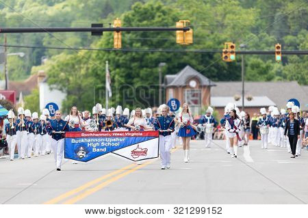Buckhannon, West Virginia, Usa - May 18, 2019: Strawberry Festival, Members Of The Buckhannon-upshur