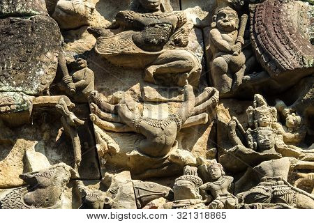 Banteay Samre, A Temple At Angkor, Cambodia.