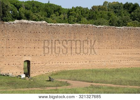 Image Of The Circus Of Maxentius, Rome