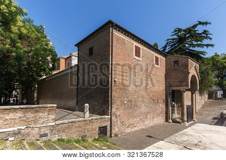 Rome, Italy - June 25, 2017: Basilica Of San Giovanni In Laterano (basilica Di San Giovanni In Later