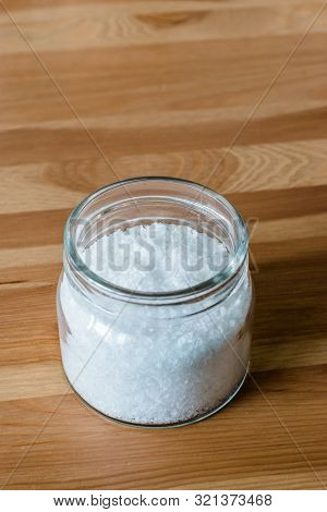 Maldon Sea Salt Flakes In Jar. Ready To Use.