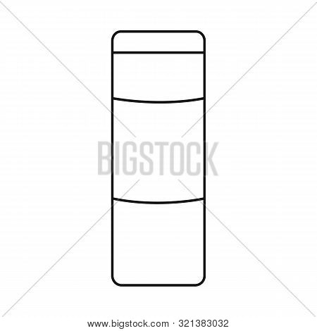 Vector Design Of Package And Snack Symbol. Collection Of Package And Product Stock Vector Illustrati