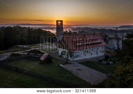 Zviretice Is A Ruin Of A Renaissance Chateau Rebuilt From The Original Gothic Castle Above The Villa
