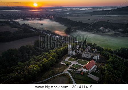 Zviretice Is A Ruin Of A Renaissance Chateau Rebuilt From The Original Gothic Castle Above The Villa