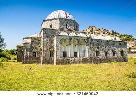 Lead Mosque Also Known As The Busatli Mehmet Pasha Mosque, Is A Historical Mosque In Shkoder