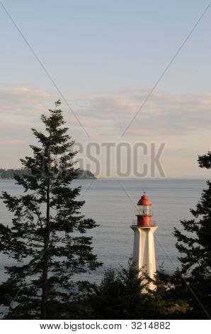 Point Atkinson Lighthouse At Sunset