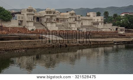 The Ancient City Of Pushkar On The Edge Of The Thar Desert In Rajasthan