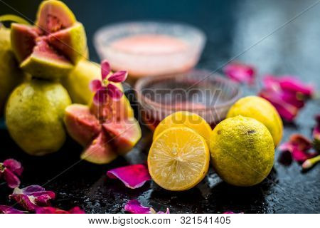 The Easiest Method To Cure Acne And Scars With Guava Face Mask Consisting Of Guava Pulp, Honey, And