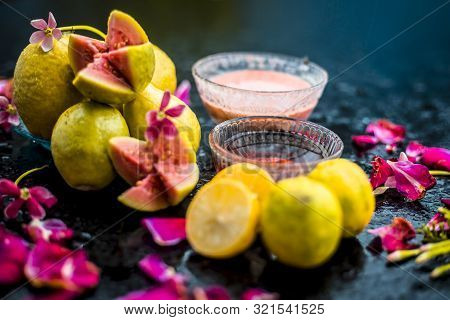 The Easiest Method To Cure Acne And Scars With Guava Face Mask Consisting Of Guava Pulp, Honey, And