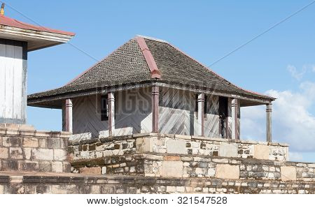 Antananarivo ,madagascar - July 22, 2019 - Royal Tombs At The Rova Of Antananarivo, A Royal Palace C