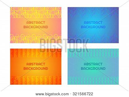 Geometric Pattern Background Abstract Modern Style Complex Line And Frame Design With Space For Your