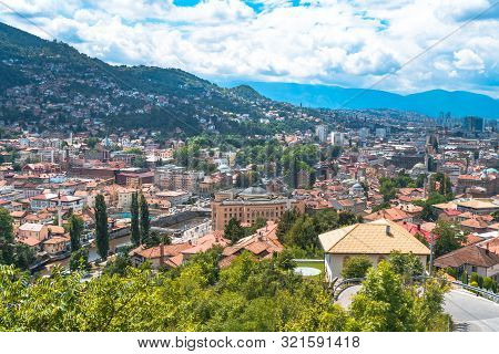 Panoramic View Of Sarajevo