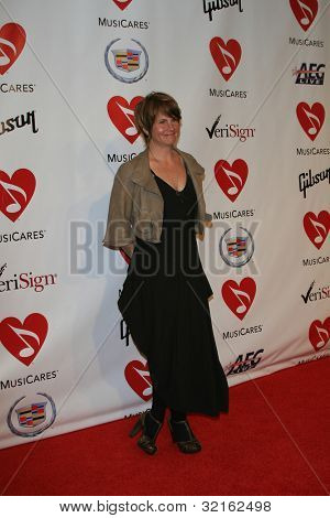 LOS ANGELES, CA - FEB 9: Shawn Colvin på 2007 MusiCares Person Of The Year i LA-konventionen 