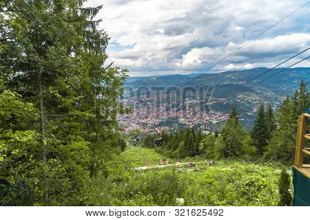 View Of Landscape From Trebevic