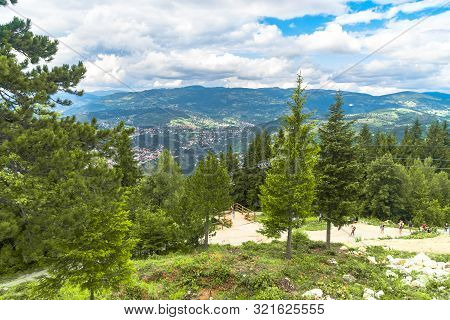 View Of Landscape From Trebevic