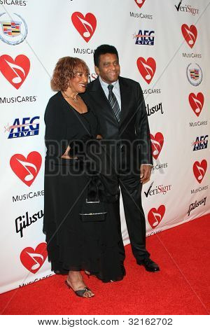 LOS ANGELES, CA - FEB 9: Charley Pride at the 2007 MusiCares Person Of The Year at the LA Convention Center on February 9, 2007 in Los Angeles, California