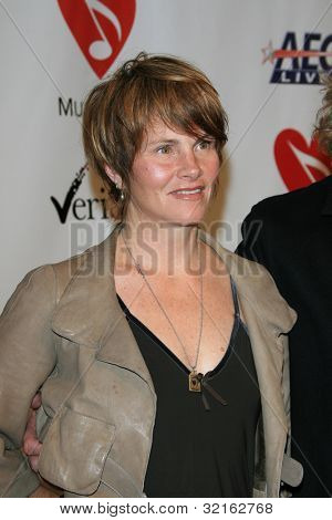 LOS ANGELES, CA - FEB 9: Shawn Colvin på 2007 MusiCares Person Of The Year i LA-konventionen 