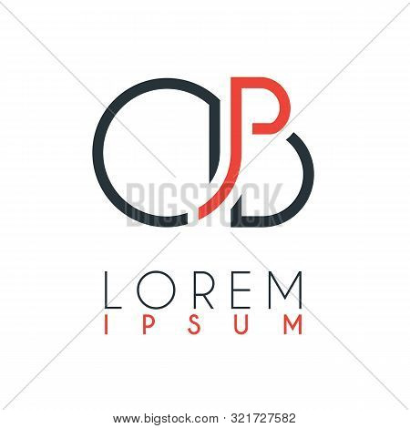 The Logo Between The Letter O And Letter B Or Ob With A Certain Distance And Connected By Orange And