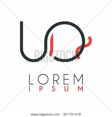The Logo Between The Letter U And Letter Q Or Uq With A Certain Distance And Connected By Orange And