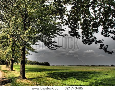the City of Billerbeck in the german baumberge