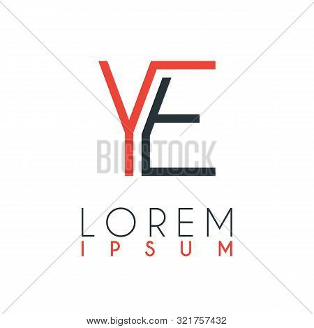 The Logo Between The Letter Y And Letter E Or Ye With A Certain Distance And Connected By Orange And