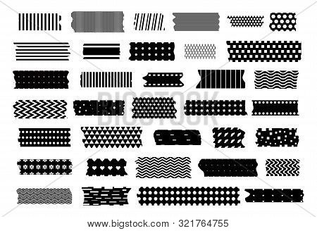 Mini Washi Tape Strips, Washy Tape Ordecorative Adhesive Strips