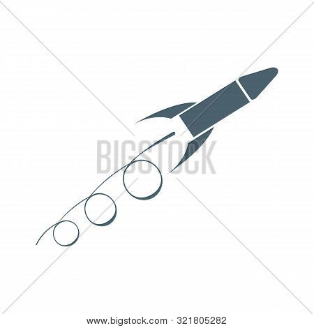 Rocket Vector Image, Illustration. Rocket Quick Icon,rocket Icon,vector Icon.