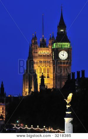 Big Ben v noci